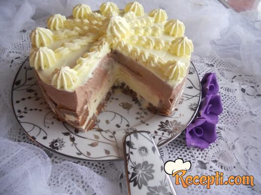 Slatka Milka rolat torta