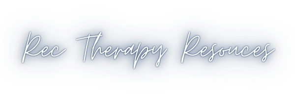 RecTherapy Resources