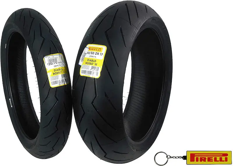 Pirelli Diablo Rosso III Tire Set