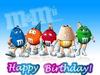 Happy Birthday - M&M's