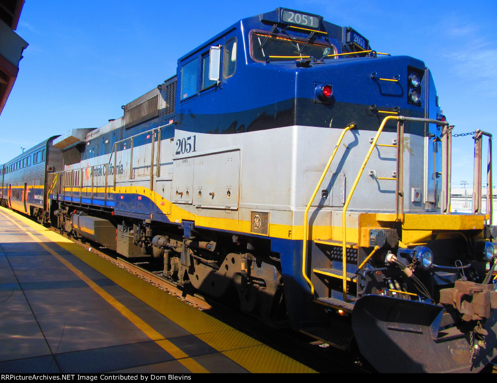 Amtrak California Dash 8 #2051 Returns!