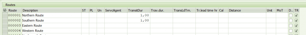 Define Routes and Stages