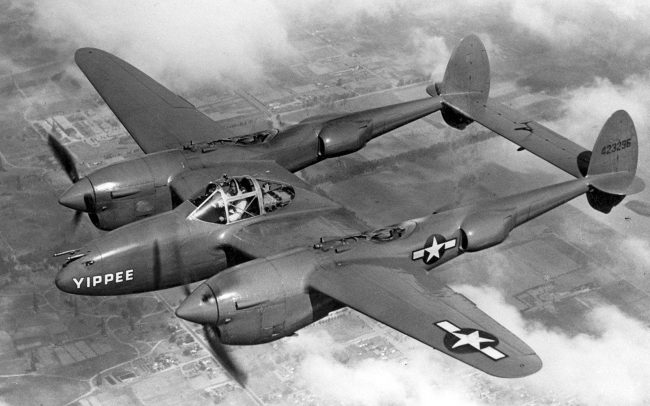 Lockheed P-38J-20-LO Lightning airplane