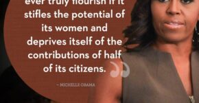 Michelle Obama Quotes About Women