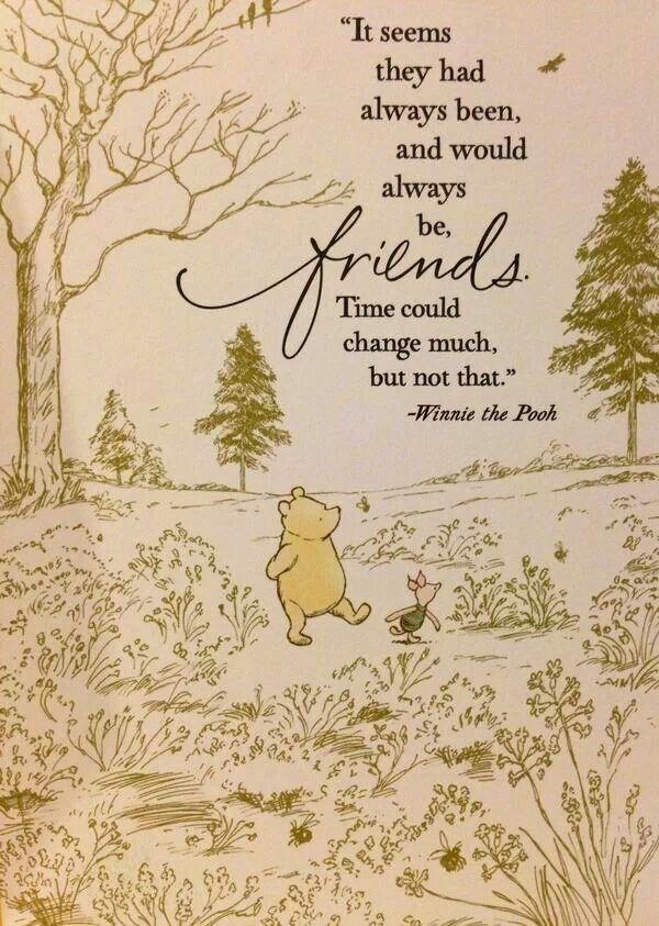 Friendship Pooh Quotes