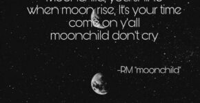 Moon Child Quotes Rm