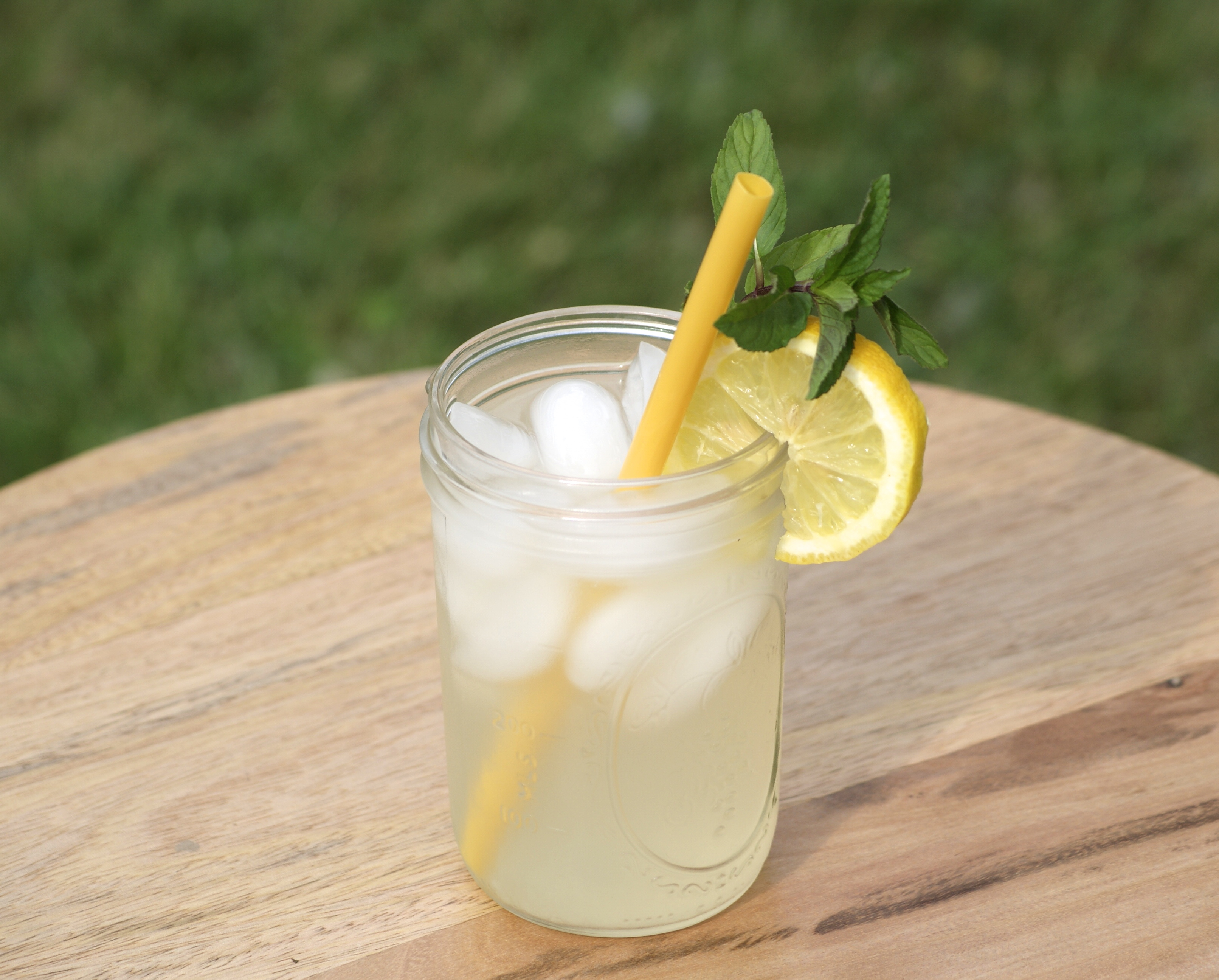 Ginger Mint Lemonade recipe six clever sisters