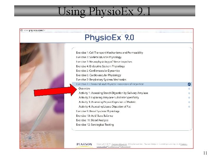 Using Physio. Ex 9. 1 11 