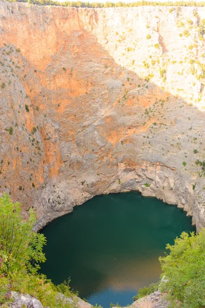 Croatia red lake