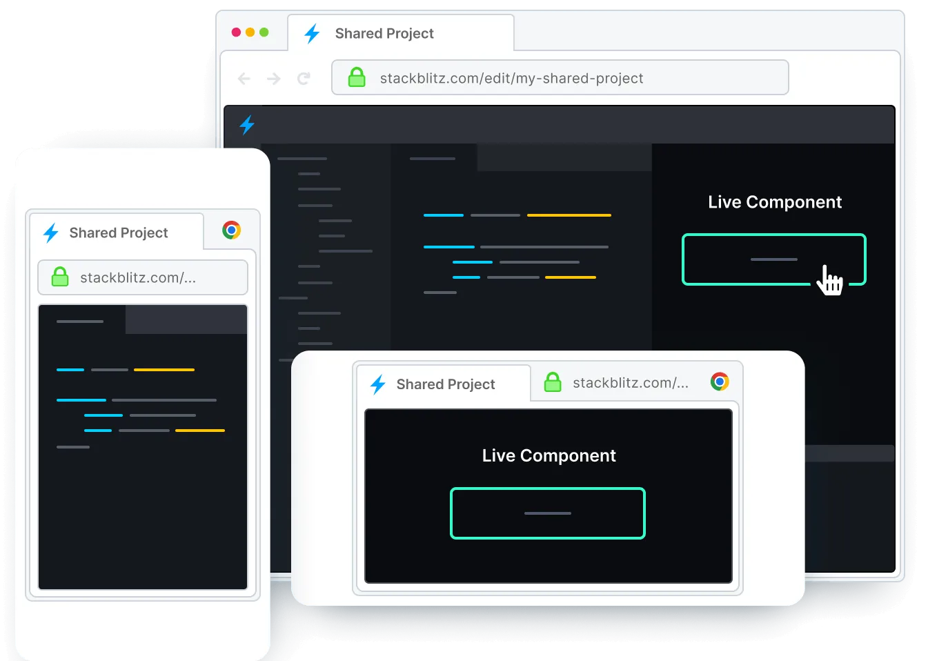 Collaborate between different devices and rapidly prototype with StackBlitz