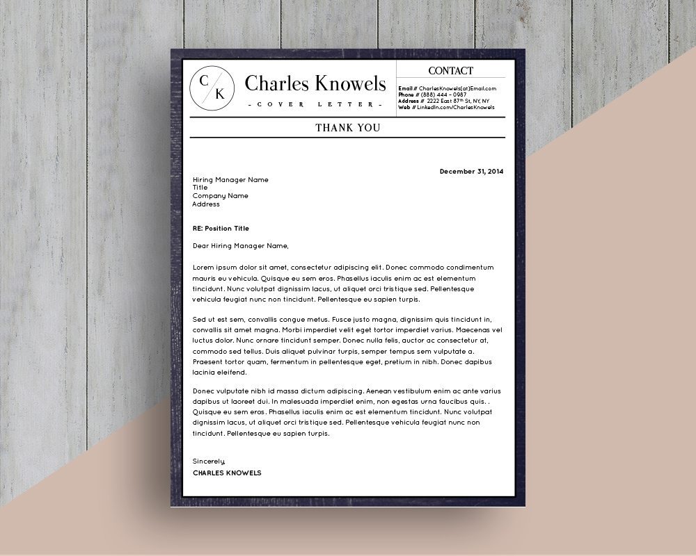 Charles Knowels Resume 5 Pack for MS Word and Apple Pages - Stand Out Shop image.