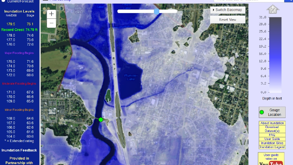 New Noaa Project Maps Out How A Flood Would Look Before The Rains Fall 