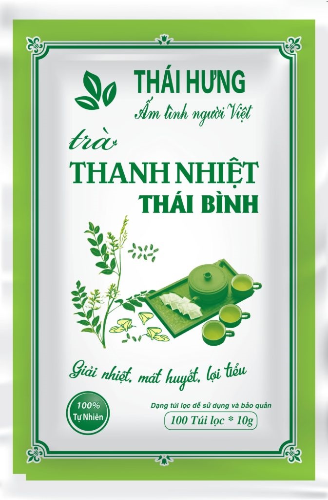 Trà thanh nhiệt túi lọc mát gan giải nhiệt Thái Bình