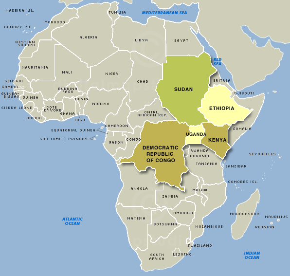 Printable Puzzle Of Africa 17