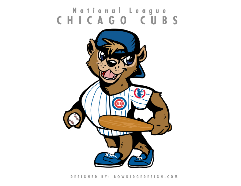 Chicago Cubs logo design contest - Bowdidge Design - United States