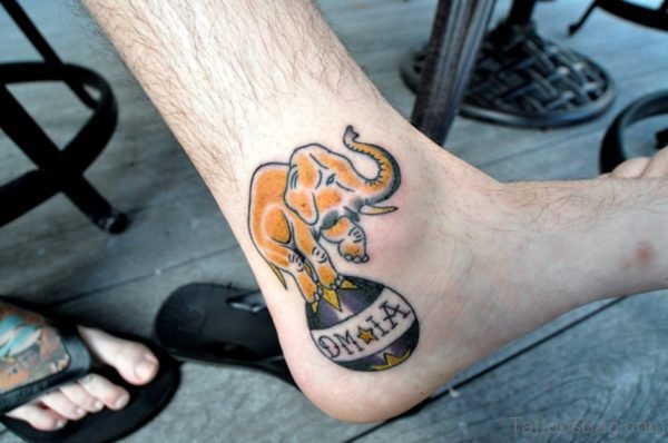 30 Trendy Elephant Tattoo On Ankle