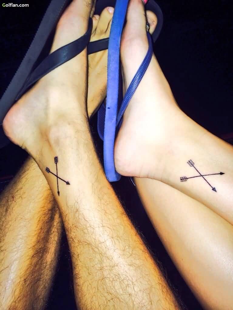 25+ Coolest Arrow Tattoo Designs For Ankle