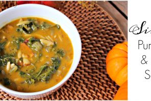 Simple Pumpkin & Kale Soup Recipe