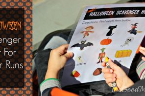 Halloween Scavenger Hunt For Stroller Runs