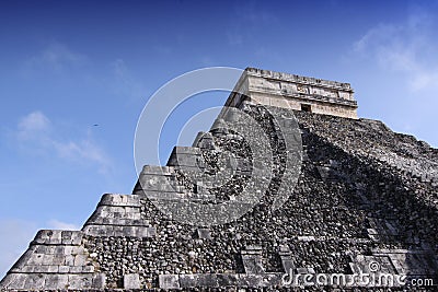 Maya temples in chichen-itza, Mexico