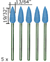 Proxxon Rotary Burrs, Drill bits, Polishing, Sanding and Cutting