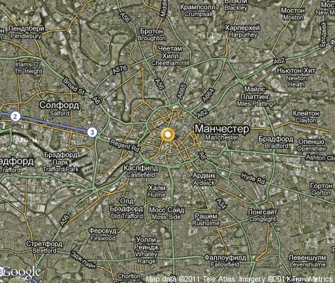 Manchester: video, popular tourist places, Satellite map, Images