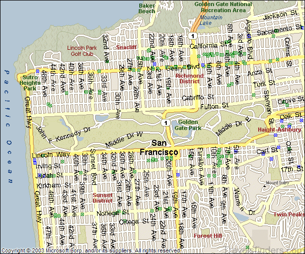 Collection 94+ Pictures map of golden gate park in san francisco Latest