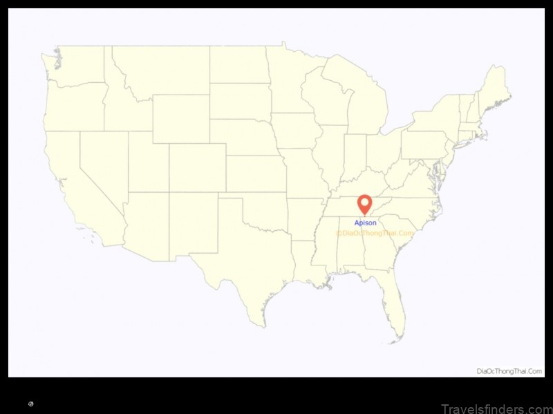 explore the map of apison united states