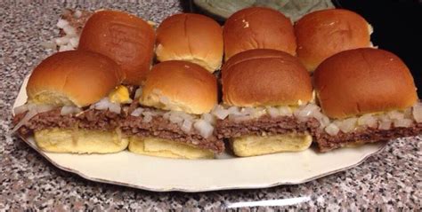 White Castle sliders