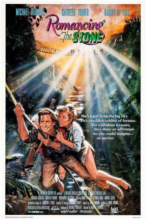 Romancing the Stone (1984) - Posters — The Movie Database (TMDB)