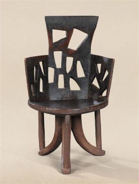 Africa | Gurage people, Ethiopia | Chair | Wood | Sothebys | African ...