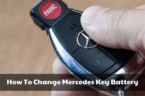 How To Change Mercedes Key Battery [Step-by-Step] - Brads Cartunes