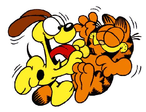 Cartoon Tattoo Pictures: Garfield and Odie best Friends Cartoon