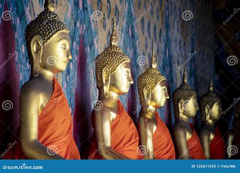 Inside Wat Arun Temple in Bangkok. Stock Image - Image of buddhist ...