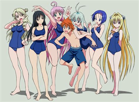 To Love-Ru Characters by aidarbiktimirov on DeviantArt