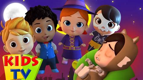 Cinq petits monstres | Chansons pour enfants | Comptines bébé | Kids Tv ...