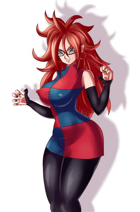 Android 21 fanart by avengecc on DeviantArt