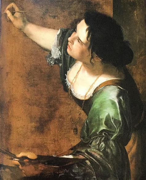 Artemisia Gentileschi 'Self Portrait as the Allegory of Painting' 1638 ...