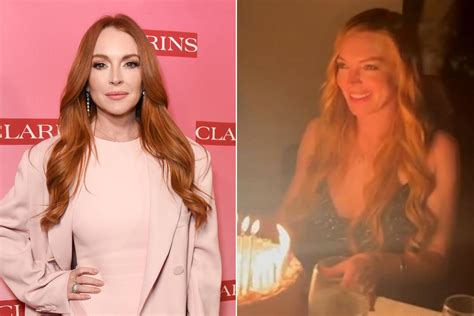 Lindsay Lohan Shares Highlights From Her 38th Birthday Celebration