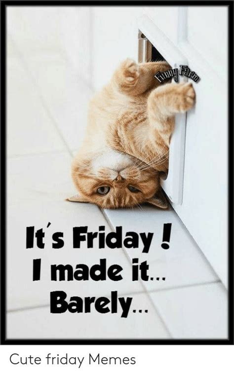 Memes About Happy Friday Funny Meme ... | Friday quotes funny, Friday ...