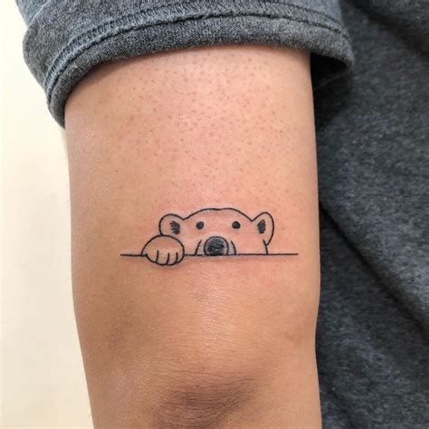 101 Best Minimalist Bear Tattoo Ideas That Will Blow Your Mind!