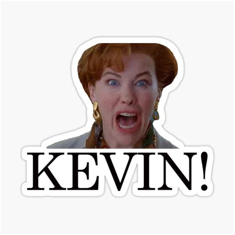 "Home Alone Movie- Kevin! sticker" Sticker for Sale by kari095 | Redbubble