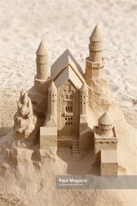 Stock photo - Sandcastle sand art - Paul Maguire