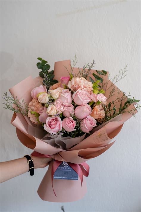 Images Of Pink Roses Bouquet