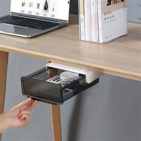 Buy COZYWELL Under Desk Drawer, Attachable Under Desk Storage, Self ...