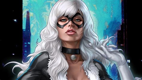 Black Cat HD Wallpaper - Marvel Comics Art