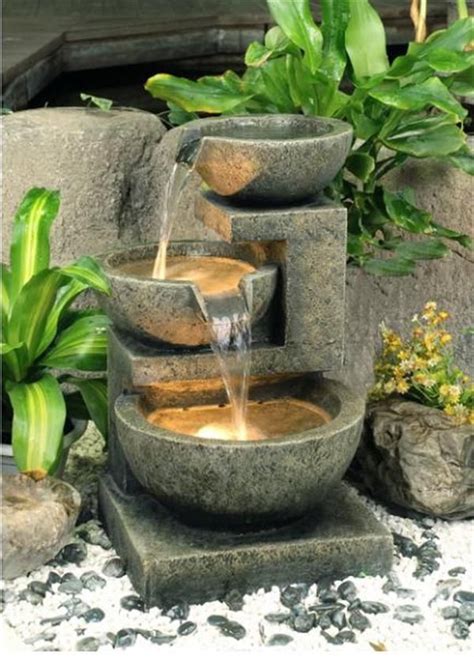 20 Wonderful Garden Fountains | Fountains backyard, Water features in ...