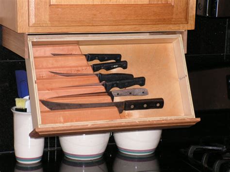 Undercounter Knife Drawer