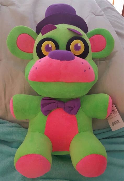 Funko Five Nights At Freddys Blacklight Jumbo Plush FNAF Freddy FazBear ...