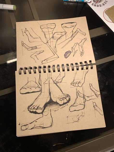 Perspective on feet help! : r/learnart